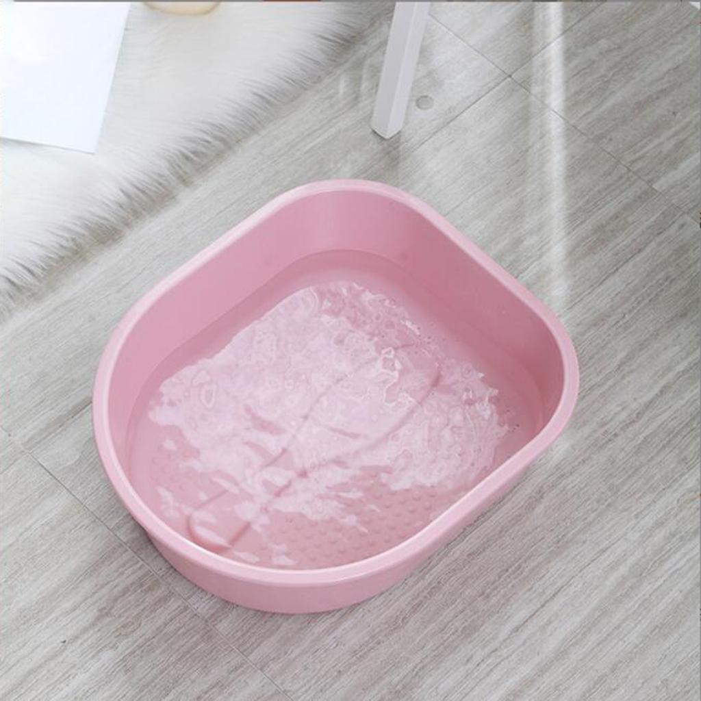 Tina para Pies Baño de Pies Hogar Regalo Tina de Masaje Versátil Portátil Cubo de Masaje para Adultos Pies Secos Agrietados Hombres Pedicura Remojar los Pies