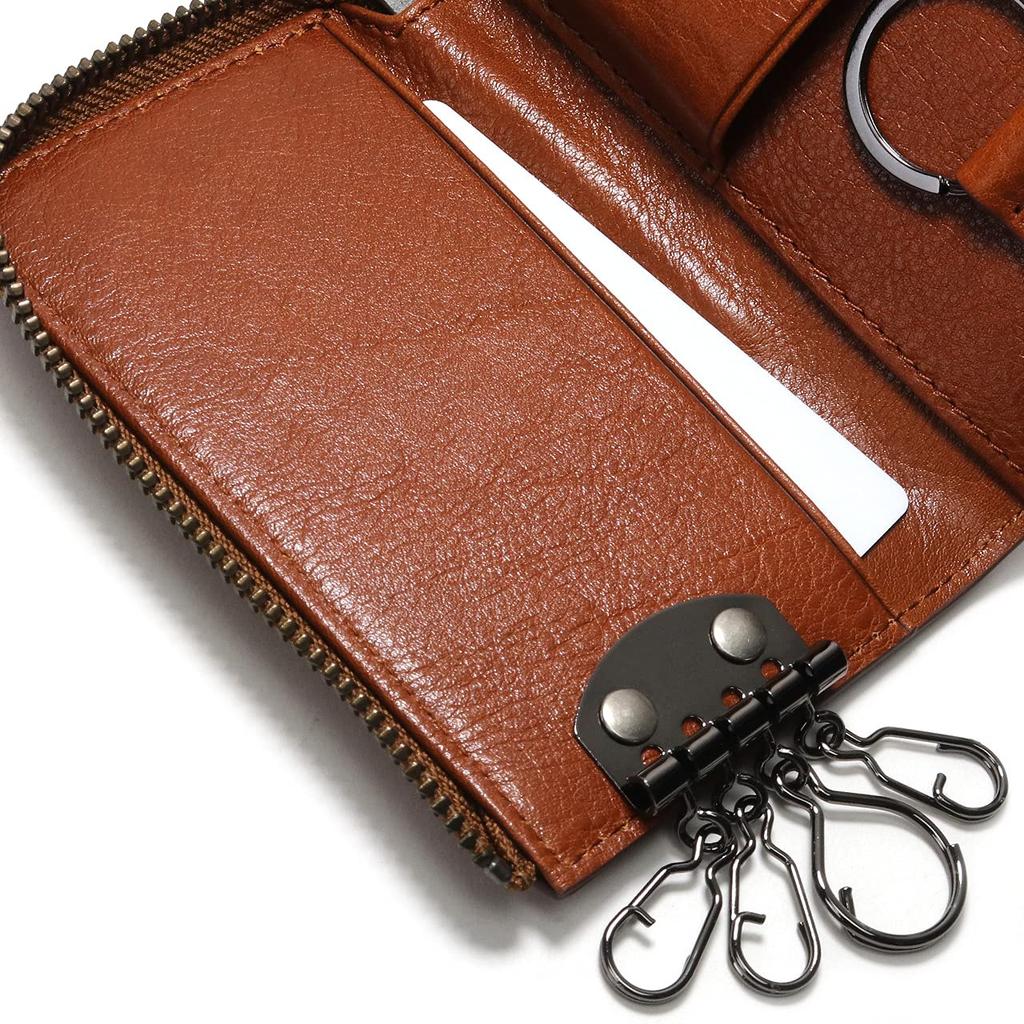 Zonar 4-Key Case, Smart Key Compatible, COMODO, 31031, Brown