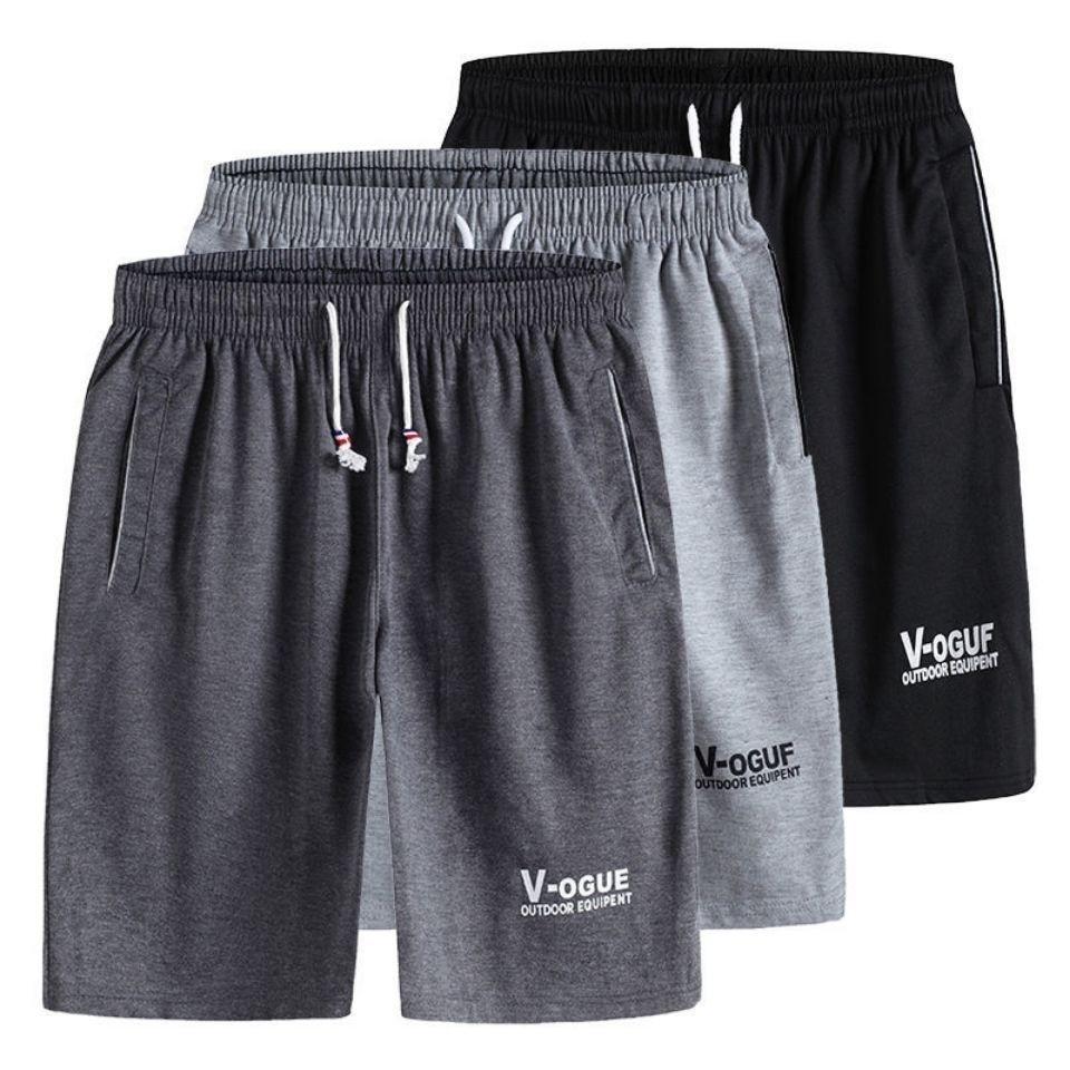 

Mid-Rise Men s Casual Breathable Shorts with Drawstring & Zipper 4XL світло-сірий колір