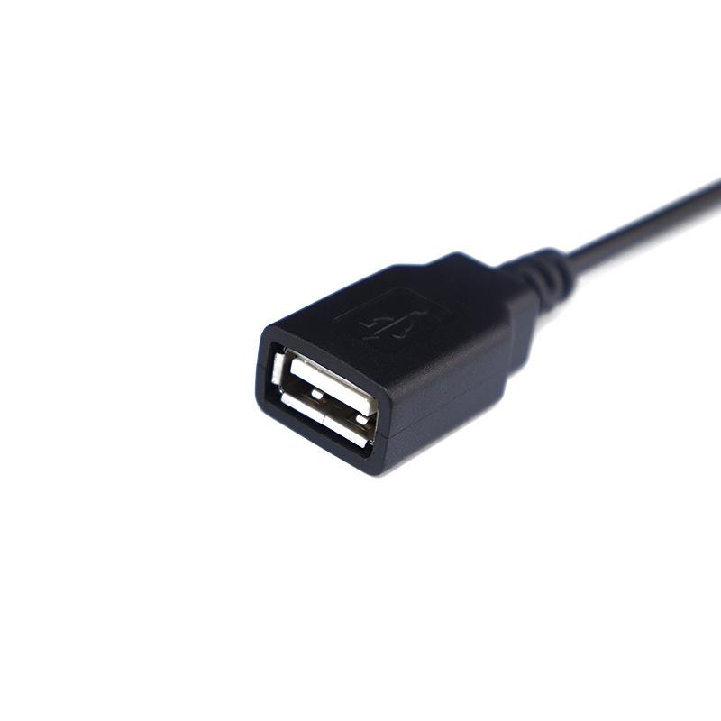 USB Single-Head Cable with Male/Female Connectors: 2-Core Charging, 4-Core Power, Keyboard, Mouse Data Cable.