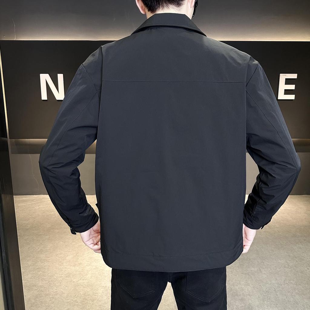 2025 Men's Trendy Lightweight Down Jacket with Lapel – Warm Winter Casual Coat