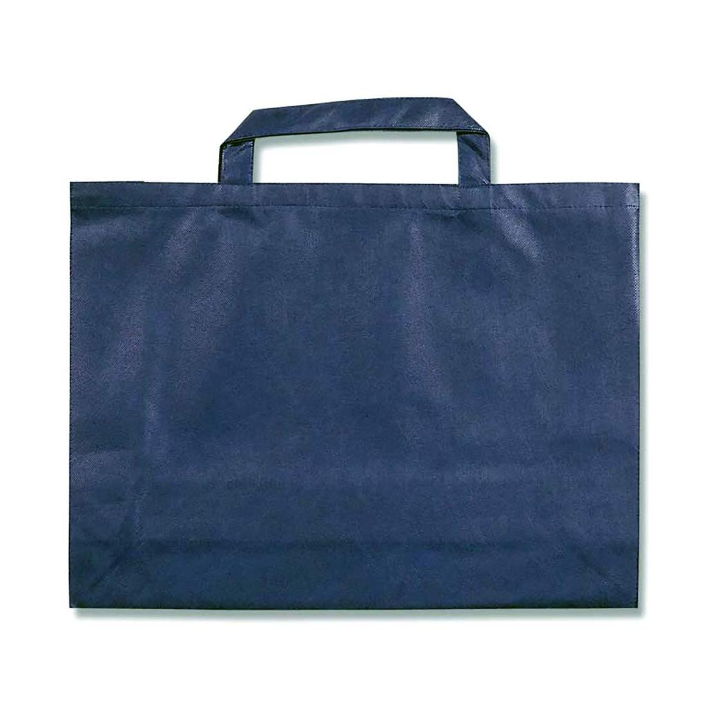 Heiko Nonwoven Tote Navy 530 x 10 008739102 Bags, Large, Blue, 400mm, Bags,