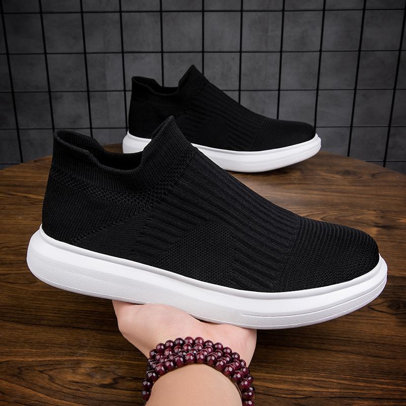 Fashion Men and women designers new casual walking sneakers lazy shoes flat light training breathable fitness couple shoes