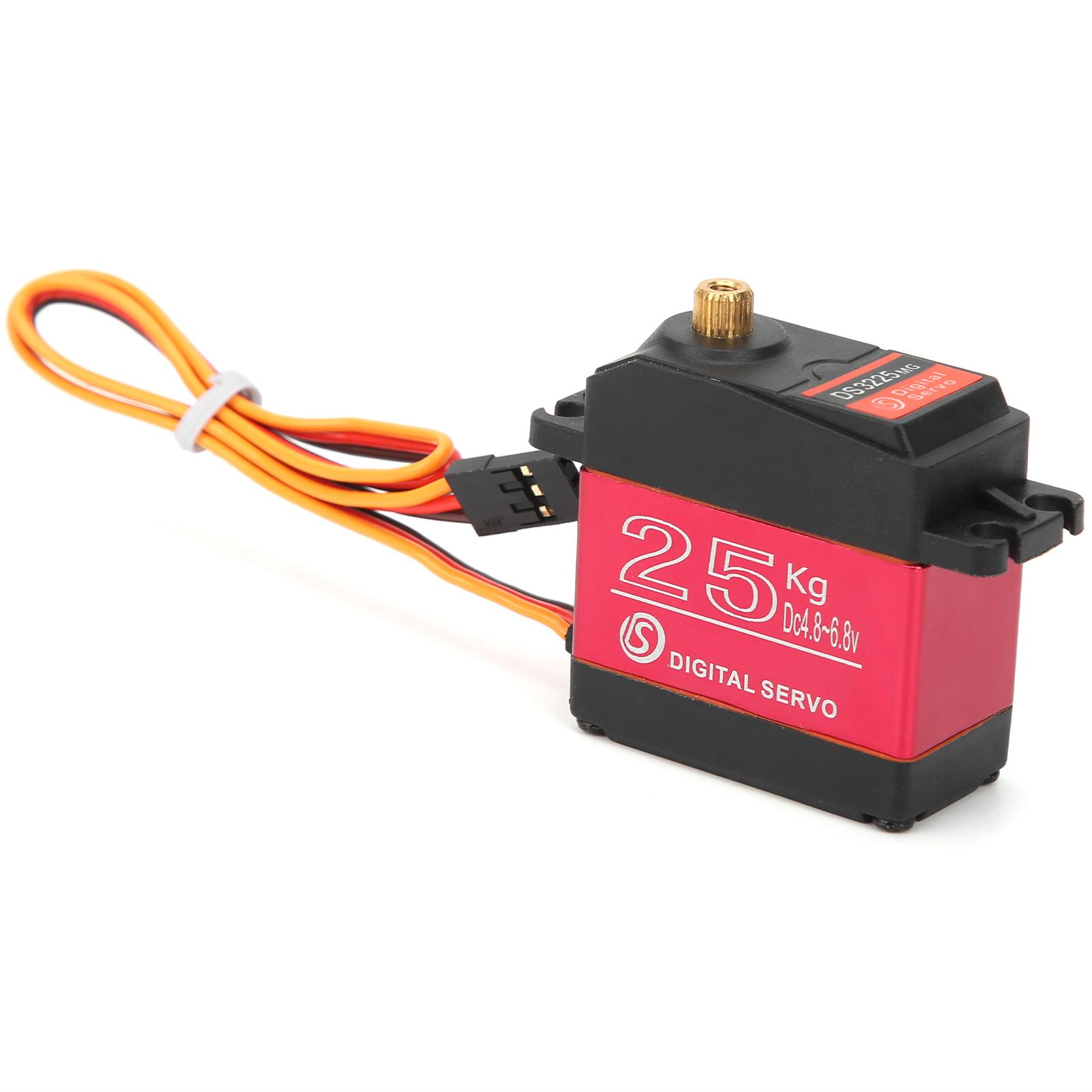 

DS3225MG 25KG RC Waterproof Digital Servo with High Torque for 1 8 1 10 1 12 RC Car