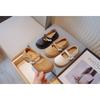 Little Girls Princess Pearl Pendant Mary Jane Breathable Casual Single Leather Shoes