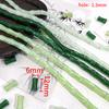 20pcs 60pcs 6x12mm Bamboo Joint Shape Bulk Green White Loose Spacer Beads DIY Jewelry Making Bracelet Necklace Handmade Supplies