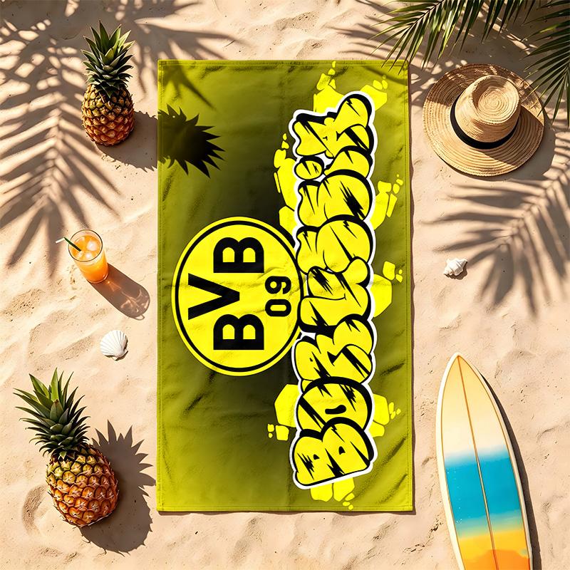 Borussia Dortmund (23) Thema Strandlaken Zandbestendig Zacht En Comfortabel Geschikt Voor Het Zwembad Kamperen Yoga En Duiken Een Reis