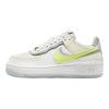 Nike Sneakers da donna Air Force 1 Shadow Bianco Limone Twist Grigio Lupo FB7582-100