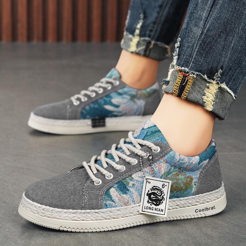 22 spring new low-top skateboard shoes student platform casual espadrilles sports