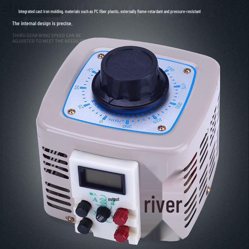 220V Single-Phase TDGC2-500W Autotransformer 5kW Foam Cutter Regulator 0-250V