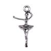 Dancing Boys Charms Girls Pendants For Dance Themed Jewelry Accessories Alloy