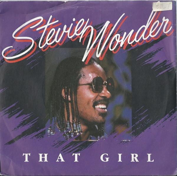

7inch Record STEVIE WONDER - That Girl TMG1254 Motown 1982 UK Soul/Funk Used