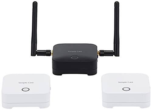 Princeton Wireless Presentation Simple Cast Wireless HDMI (Set of 2 Transmitters and 1 Receiver) PTW-SPCAST