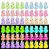 20 Piece Set of Luminous Mini Unicorn Ornaments, Randomly Colored, Made of Resin Material, Suitable for DIY Elf Gardens, Handmad