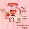 Valentine's Day Ins-Style Cake Topper Set