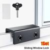 1Pcs Aluminum Alloy Window Stoppers Adjustable Anti-theft Limiter  Child Protection