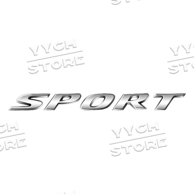 

For Sport Metal Emblem Civic Typer Accord CRV Vezel HRV Stepwgn Odyssey Jazz Fit 3D Decals Sticker Rear Trunk Badge Logo