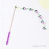 Chinese Style Long Strip Cat Teaser Stick Toy for Self-Play