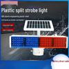 Solar Powered LED Traffic Warning Light
