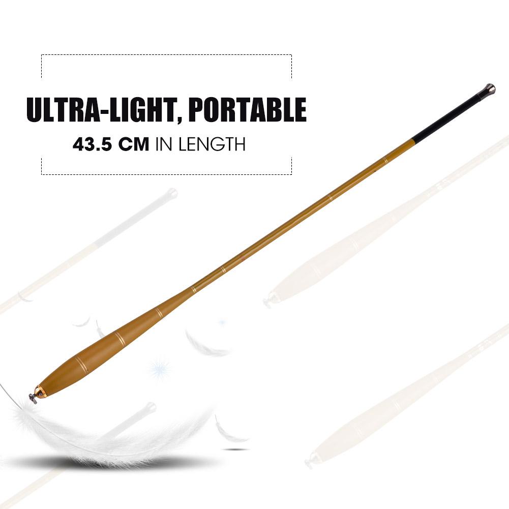 Mini Ultra Light Outdoor Portable Telescopic Fishing Rod Stretchable Fish Pole (1.8)
