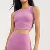 Fixed Cup Sports Vest One-piece Tight Slimming Fitness Bra I-shaped Beautiful Back Yoga Underwear For Women