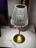 Touch-Control LED Crystal Night Light - Rechargeable, Adjustable Three-Color Dimming for a Creative Atmosphere