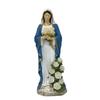 Resin Blessed Mother Sculpture Lighted LED Jesus Christ Figurine  Outdoor Garden