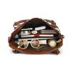 Milk Print Retro Large Capacity Multi Folding Soft Wearable Crossbody Bag (Spacious Foldable Shoulder Bag for Commuting)