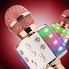 Portable BT Microphone Wireless Microphone Professional Speaker Music Player Handheld Microphone Singing Recorder Mic