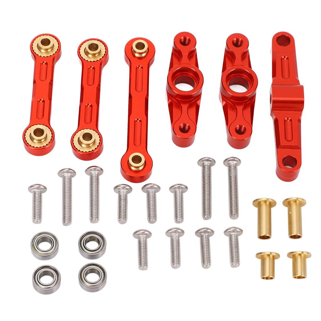 RC Car Steering Tie Rod Alloy Enhanced Performance Steering Assembly Upgrade Parts for TT02 RC Car