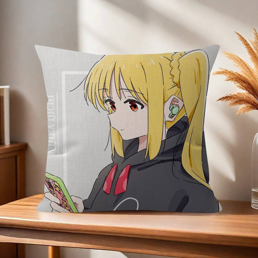 Anime Bocchi The Rock Maple Design Cushion Cover Happy Autumn Harvest decor Holiday Decorati Pillow Cover