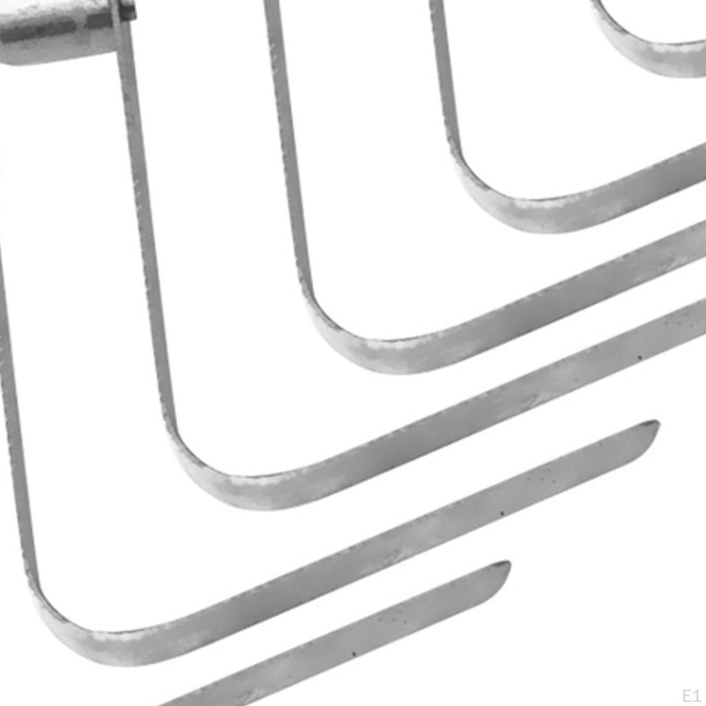 6 Pack Kayak Paddle Spring Clips, Single Snap Locking Clip, Tent Pole Positioning Buckles, Pins