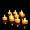 24 Mini Flameless LED Candles, Suitable for Christmas and Halloween Home Decoration, Bedroom, Wedding Parties, and Holiday Table Decoration