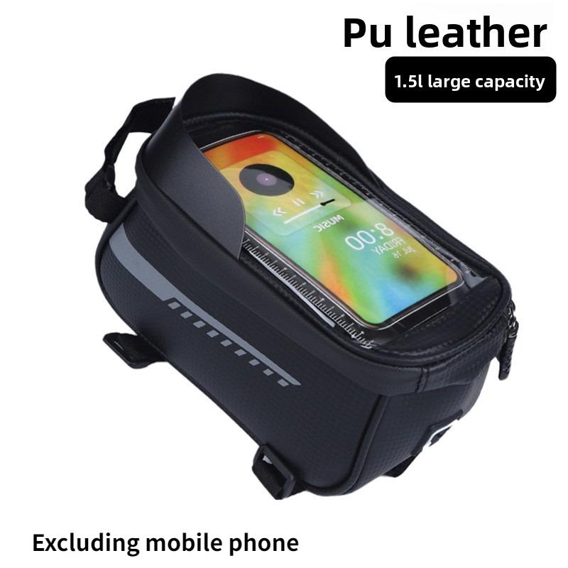 1PC Bicycle Storage Bag Mountain Bike Mobile Phone Storage Bag Bicycle Waterproof Hanging Bag Cycling Equipment Accessories