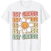 Groovy 1st Grade Back To School First Day of First Grade T-Shirt