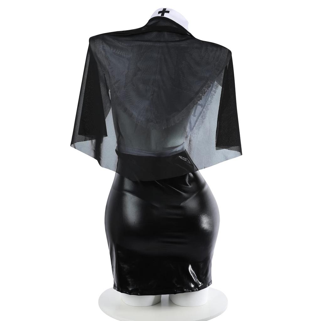 Sexy Sister Nun Training Temptation Cosplay Erotic Erotic Costume Lingerie Maid Cute Costume Disguise Photography Cos Lingerie Halloween Maria Church