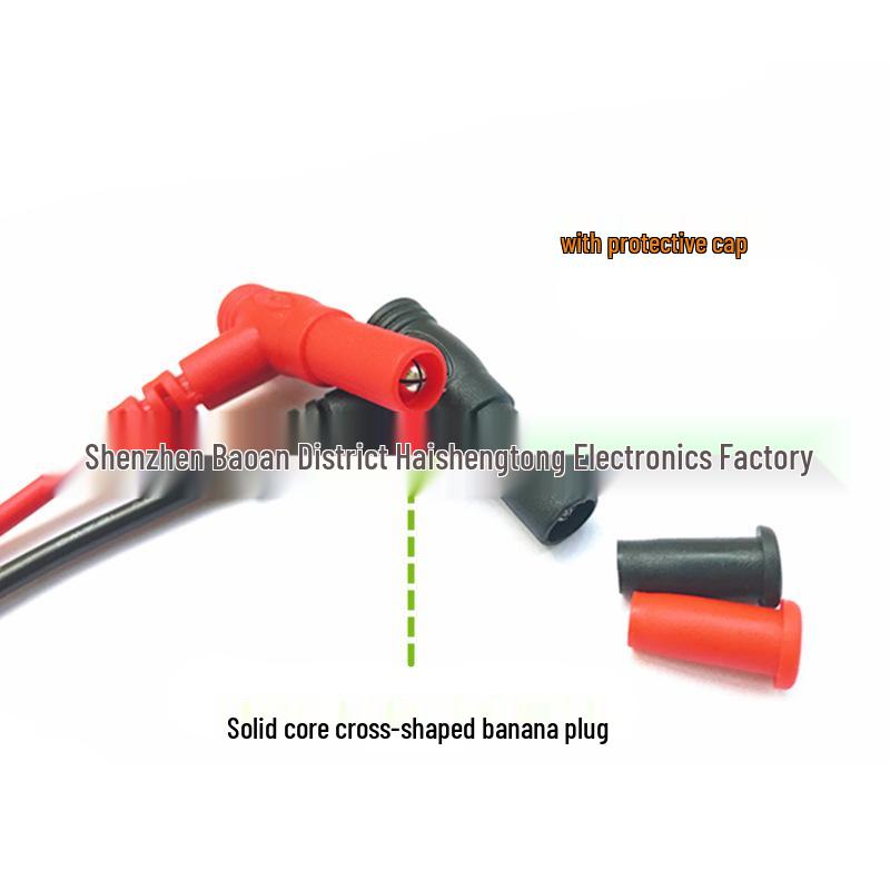 Extra Sharp 20A Test Lead with Digital Display, Fine Tip, and Gold-Plated Copper Needle for Multimeter, 1000V Rated