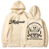 Off Campus Malone's Burger Grafisk Huvtröja Herr Briar University Mode Vintage Tröjor Lös Sweatshirt Gåvor