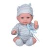 11 Inch Simulated Baby Doll Cute Lifelike Infant Doll with Clothes Toy Birthday GiftBlue