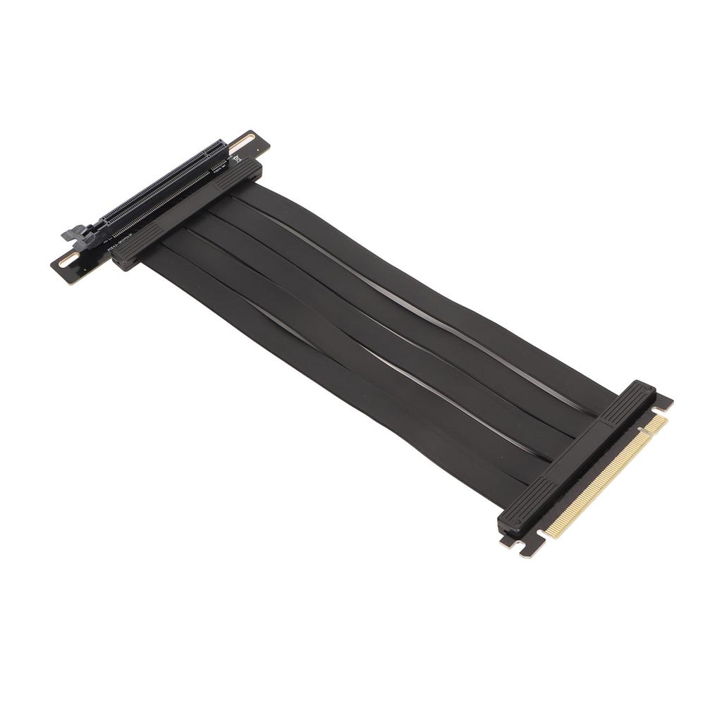 PCIE4.0 X16 Graphics Card Extension Cable 90 Degree High Speed Extender Riser Cable Shielded