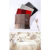Warm Wool Scarf for Women Winter Plaid Design Soft Wear Open Scarves Female High Quality