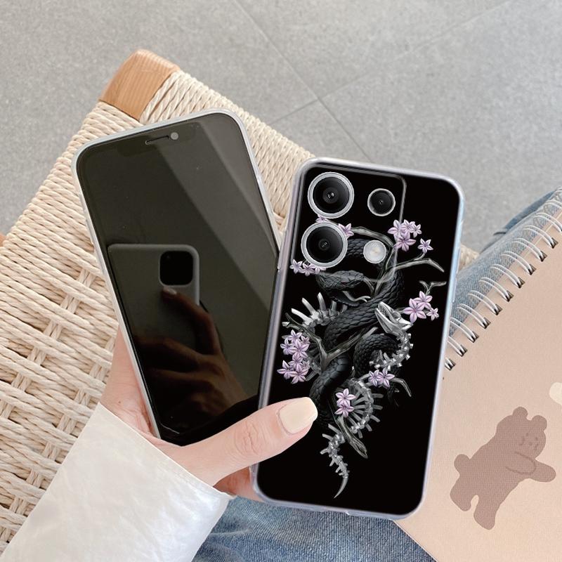 

Модный чехол-бабочка для iPhone Samsung A55 M34 S24 Xiaomi Redmi 13 Pro 14 Huawei Honor противоударный бампер для телефона TPU с защитой от царапин прозрачная задняя крышка Samsung Galaxy S20 FE