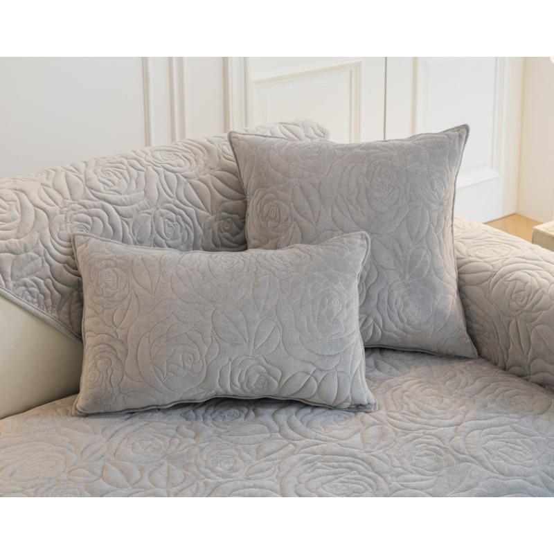 Новая диванная подушка осень и зима кристальный бархат диванная подушка зима утолщенный — фото 7