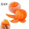 Portable Stress Reliever Relief Peeling Orange Toy Slow Rising Squeeze Hand Ball Anti-anxiety Simulation Fruit Sensory Fidget Adults Reducer