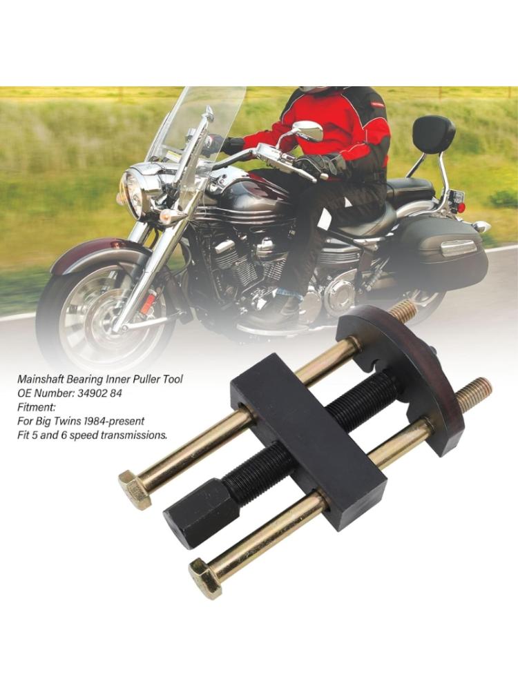 Mainshaft Inner Bearing Race Tool Puller Installer Compatible for Big Twin Transmission 34902-84