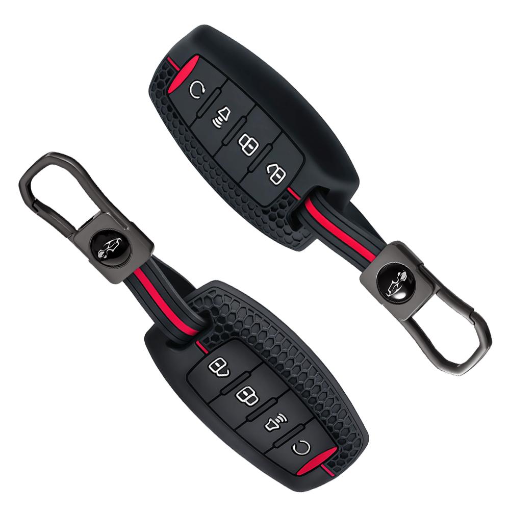 Silikon-Fernbedienungs-Autoschlüssel-Hülle für Haval H6 2022 Poer H9 H1 H4 H7 H9 F5 F7 H2S Great Wall Poer Poer GWM Zubehör Schlüsselanhänger