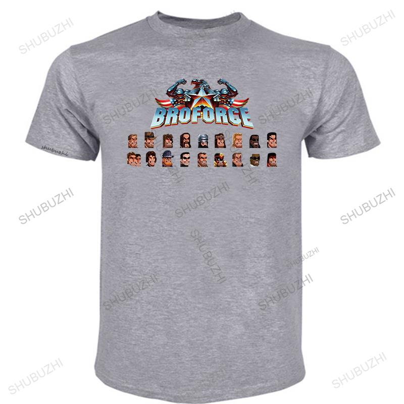 

men s summer high quality t shirt Cotton Short-sleeve Broforce logo Tee-shirt for Men dark blue unisex fashion crew neck t-shirt 4XL