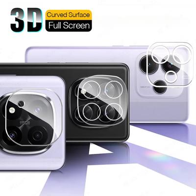 2Sets 3D Tempered Glass Camera Cover For Xiaomi Redmi Note  14 Pro+ Pro 5G 13 4G 12 12S 11S 11 10S 10 9T 8 2021 HD Lens Protector Film