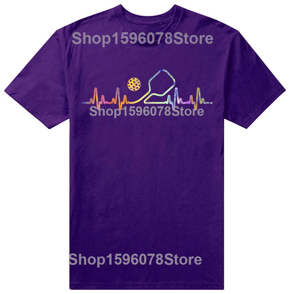 

Funny Pickleball Art Pickle Ball Lover T-Shirt Summer Men Fashion T Shirts Cotton Short Sleeve Oversized Loose T-shirt Tops XL