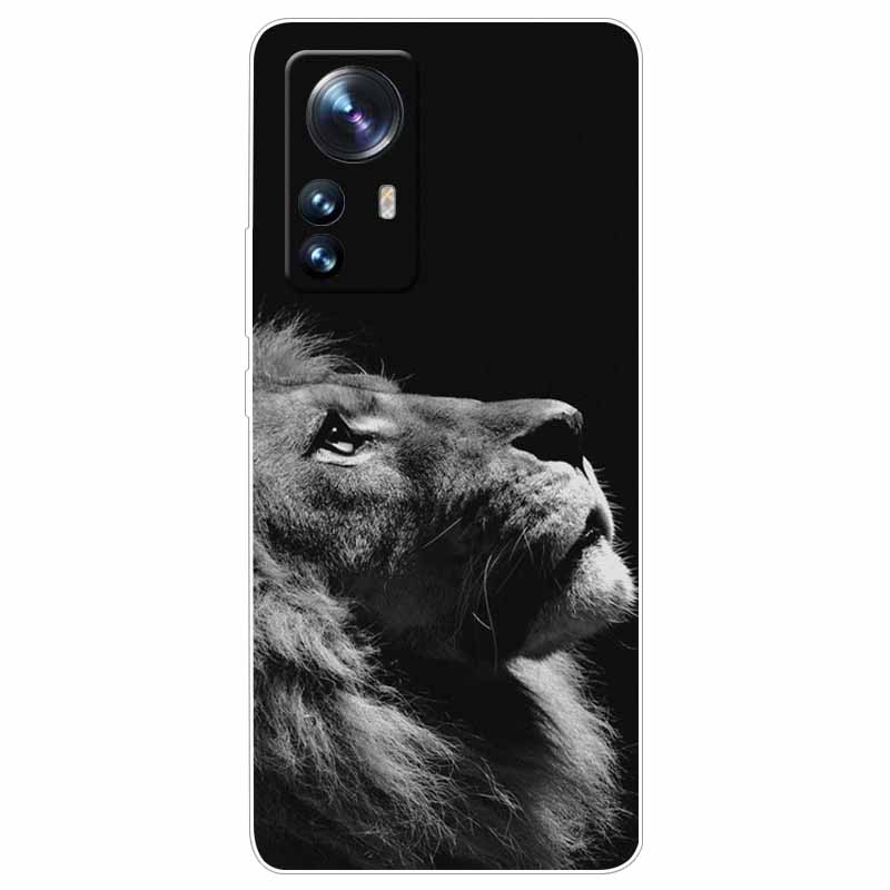 For Xiaomi 12T Pro 5G Case 12 T Cat Space Soft TPU Clear Silicone Funda Cases for Xiaomi 12T 5G Cover 12TPro Shockproof 2022